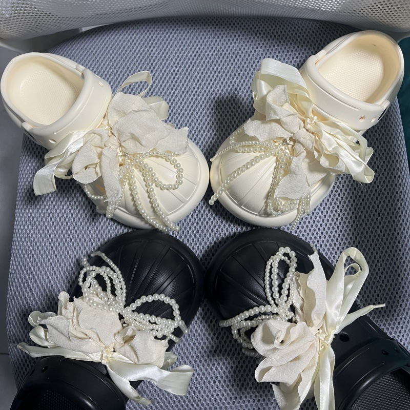 韩系蕾丝蝴蝶结包包挂件