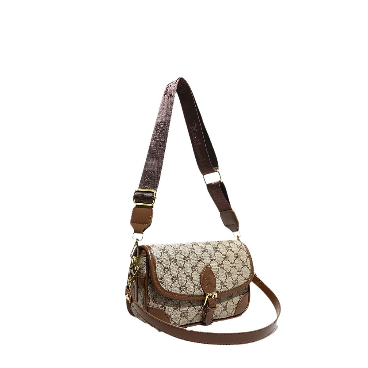 Nuevos productos lujosos bolsas de enfermería europeas y estadounidenses, bolsas de hombro de estilo coreano de color universal.