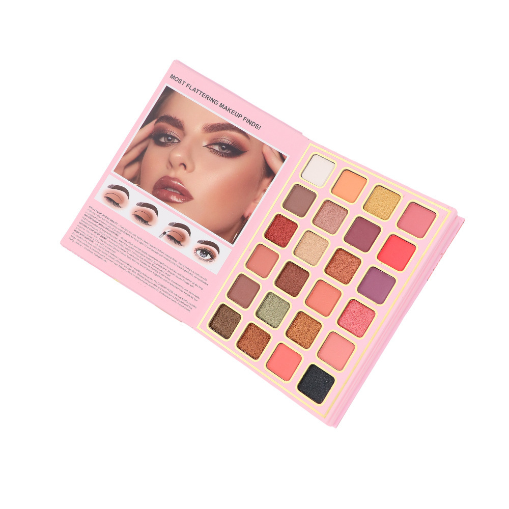 Exclusive Five Layer Eyeshadow Palette Multi Purpose Gold Foil Makeup Book For Beauty And Cosmetics Stage Specific_voghion.com