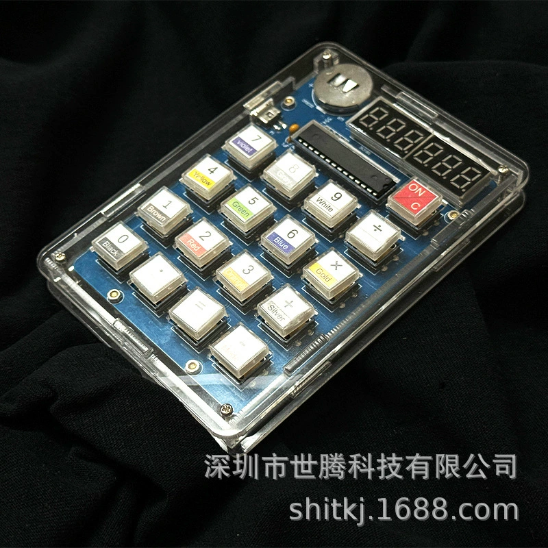 Калькулятор DIY комплект 51 однокристал самодельный цифровой трубки калькулятор платы Сварка учебный комплект электроники