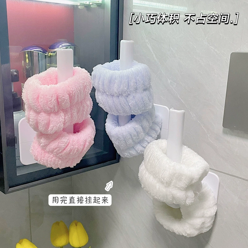 Washing and wrist band splattered water Wash the cuffs, humidity, sweat and cuffs, sweat, sweat, hair, plush hair ring strap