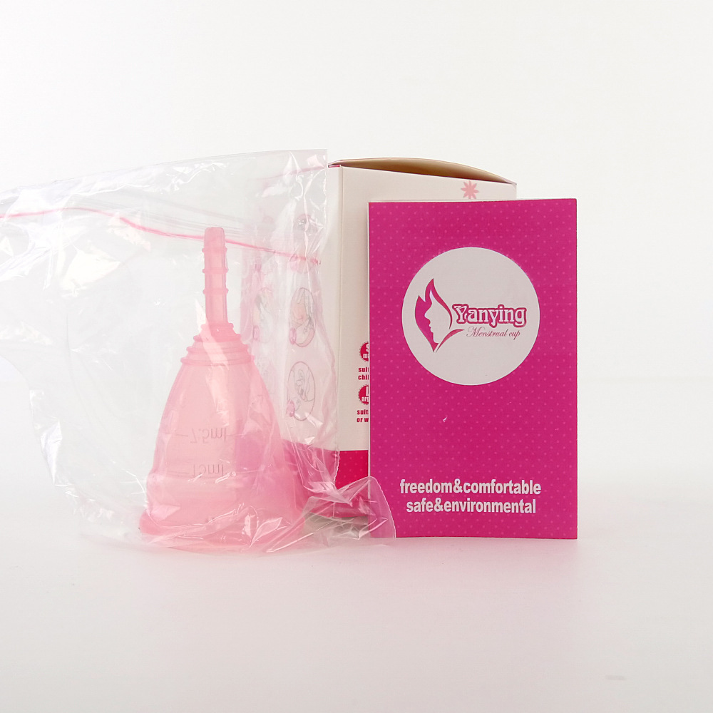 Silicone Menstrual Cup Aunt Cup Moon Cup Second Generation Sanitary Napkin Circulating Moon Cup Food Grade Silicone