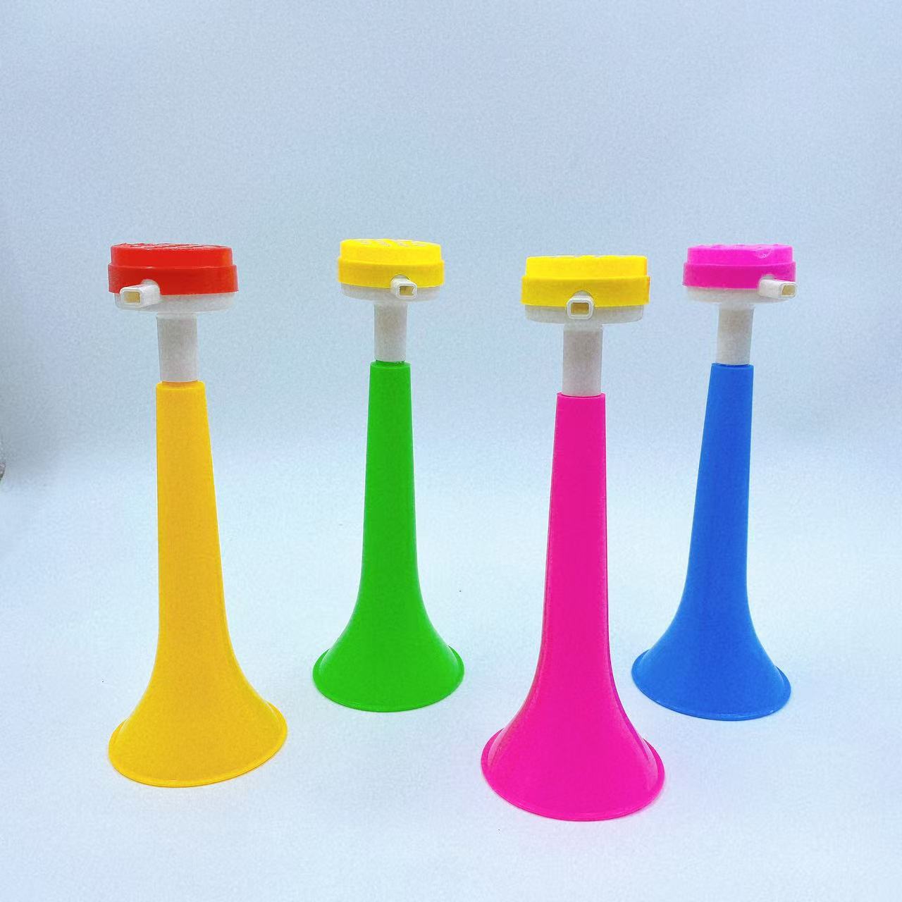 Una sección de bocina juguetes de plástico juego de bocina de refuerzo gran bocina de color bocina de una sola sección un lote de tienda de dólares image 5
