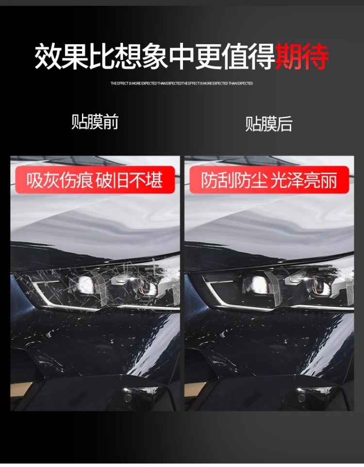 Headlight Film for BMW 1 2 3 4 5 6 7 Series X1 X3 X4 X5 X6 X7