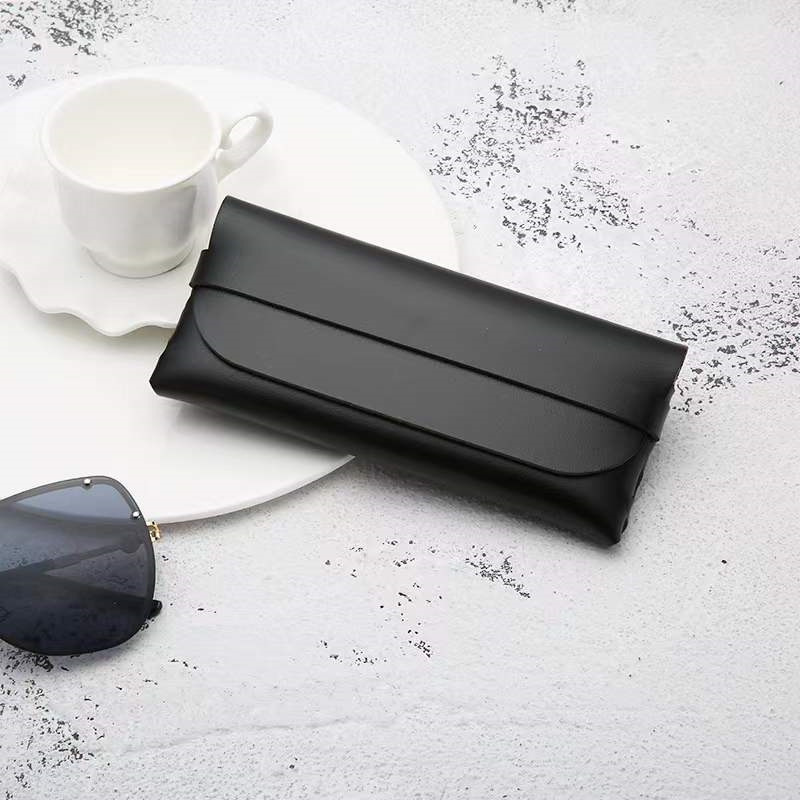 Sunglasses Glasses Case Hanging High-end Leather Glasses Storage Box Pressure-resistant Portable Glasses Bag Sunglasses Leather Bag
