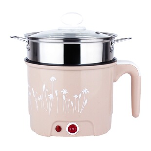 Electric cooking pot for 1-2 people small electric cooking pot for instant noodles low-power student dormitory small cooking pot plug-in