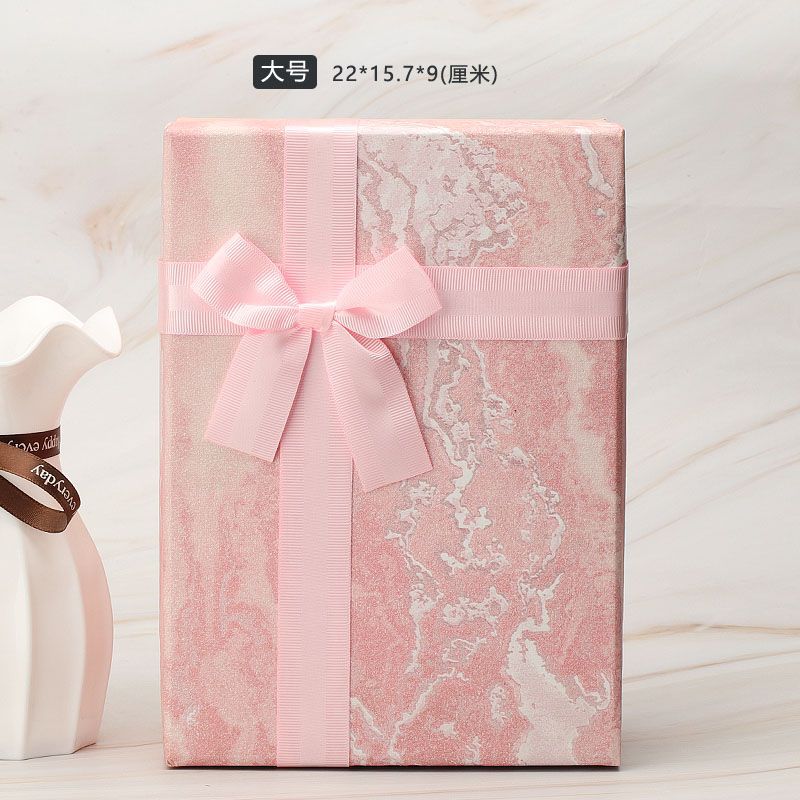 Caja de regalo de cumpleaños de tinta, caja de regalo de primavera del dragón, caja de regalo rectangular, cubierta de cielo, novio, novio