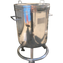 500L小型移动式不锈钢储灌料桶 物料转移罐 食品级储罐厂家可定做