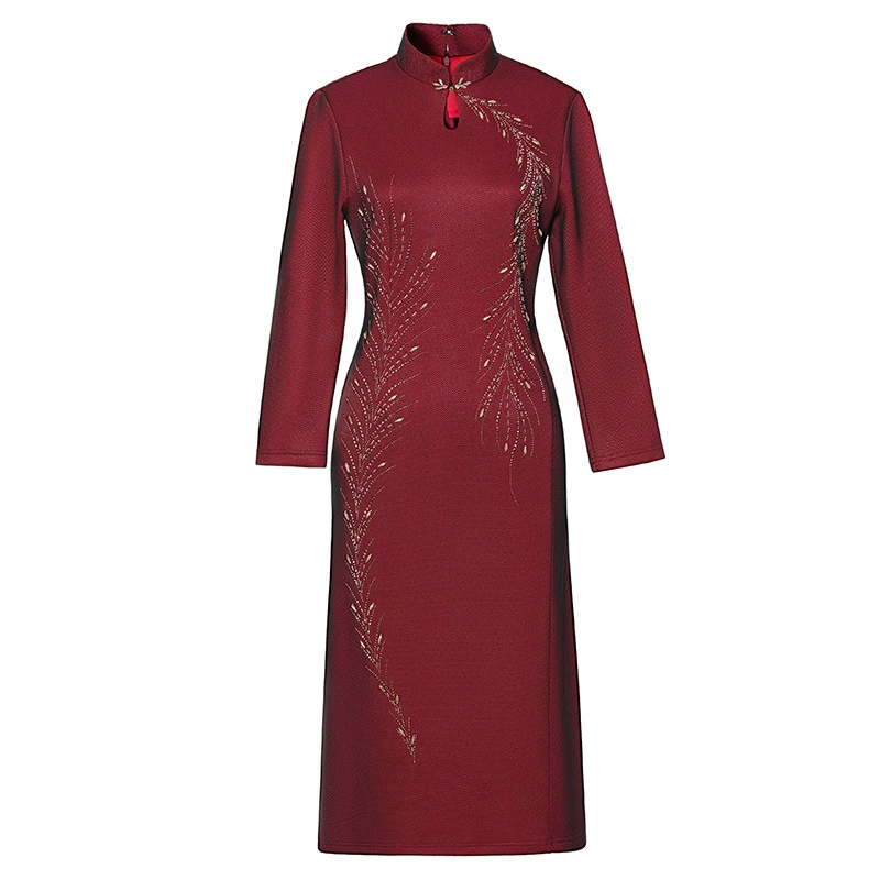 Warm dress for mother