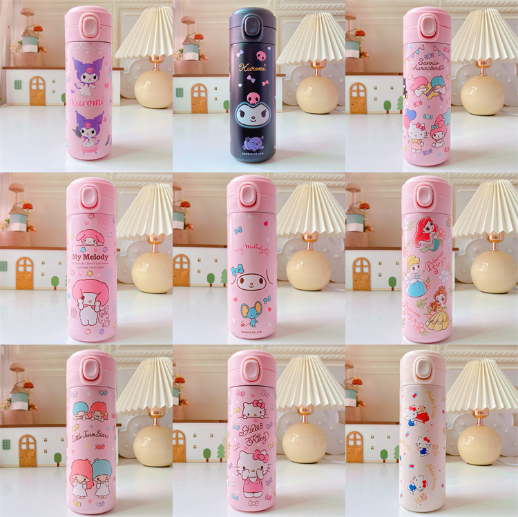 Pacha perro taza de vacío lindo estudiante de gran capacidad taza de agua taza de presión linda chica corazón estudiante Oficina hervidor de agua