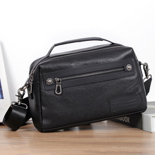 真皮男士单肩包手提男包潮流新品植鞣皮斜挎包男挎包一件代发