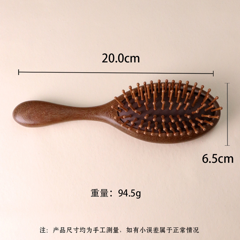 天然ゴールデンサンダルウッドエアクッションエアバッグコーム木製ヘアコーム頭皮マッサージコームアウトドア用品木製コームギフトボックス|undefined