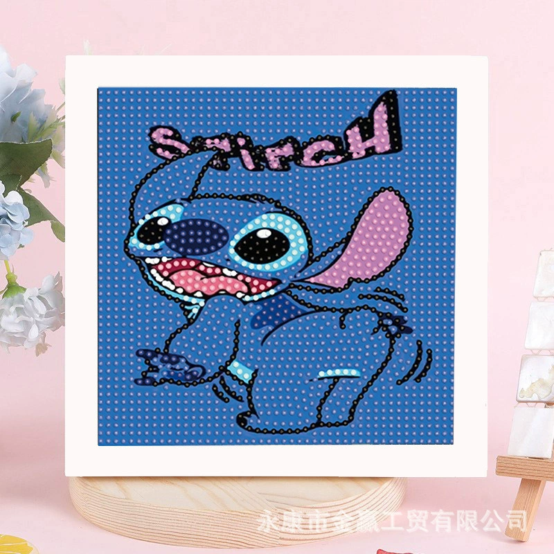 Мультяшная умная игрушка, DIY, новая коллекция, детское handmade diy, украшенная бриллиантами