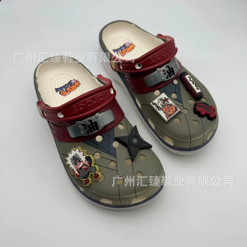 2025 nuevo modelo de co-marca de verano zapatos de playa al aire libre para adultos zapatos de animación