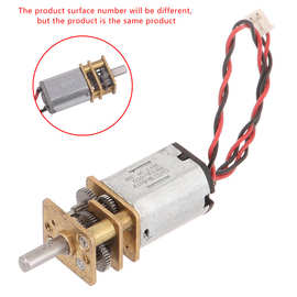 注意看转速精密N20减速电机DC3V3.7V5V 6V直流马达微型全金属齿轮