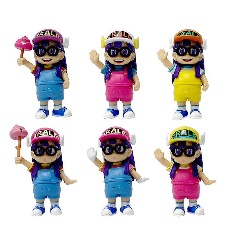 6 Alalei Hand-made IQ Doctor Angel Alalei takes poop Xiaoyun Toy Gashapon Doll Model Ornaments
