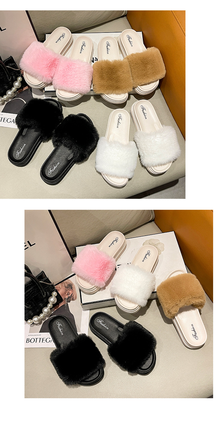 Velvet Plush Slip-On Adjustable Summer Indoor Outdoor Soft Cushioned Machine Washable Memory Foam Slippers House Shoes_voghion.com