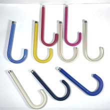 长杆伞手柄折叠伞修伞零件伞头伞柄伞架握把柄皮具实木伞配件