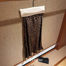 深圳南油2025秋冬新款金丝豹纹欧美风半身裙半裙