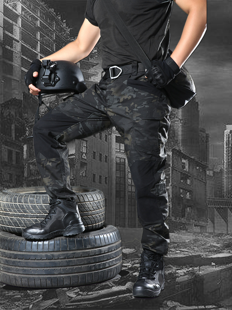 travel tactics demi-season camouflage trousers