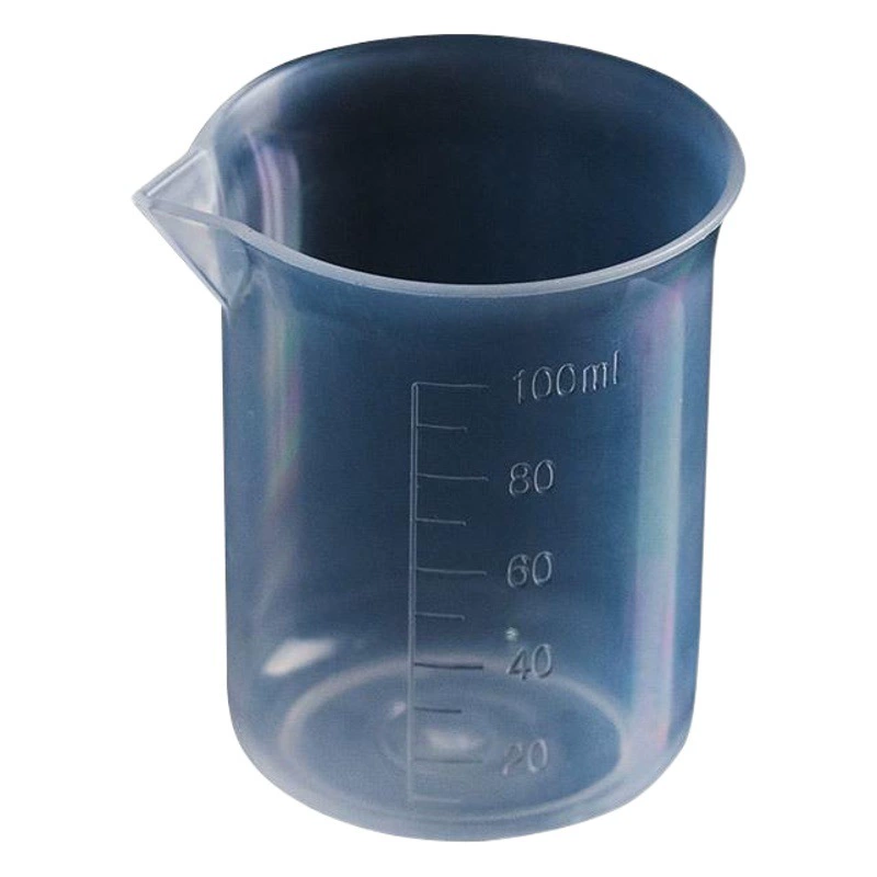 Производители стаканов на складе 100 мл толстый пластиковый мерный стакан, устойчивый к кислотам и щелочам мерный стакан из полипропиленовой шкалы мерный стакан