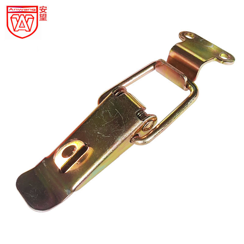 AW Anwang caja de herramientas de bloqueo caja pequeña caja de madera bolsa de botón fijo botón de boca de pato 002A6 gancho color