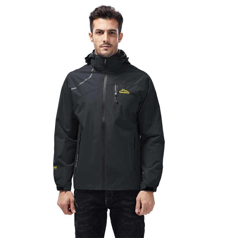 Chaqueta de pareja chaqueta de los hombres primavera y otoño delgada de una sola capa impermeable cazadora deportiva ropa de Montañismo al aire libre chaqueta de mujer
