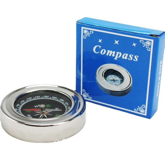 Metal Compass With North Indicator In Stainless Steel Design_voghion.com