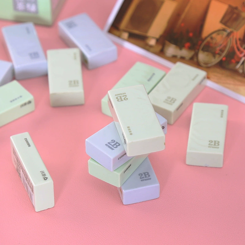 Хобби канцелярские товары оптом резиновые макароны специальные 2B ластик для учащихся начальной школы