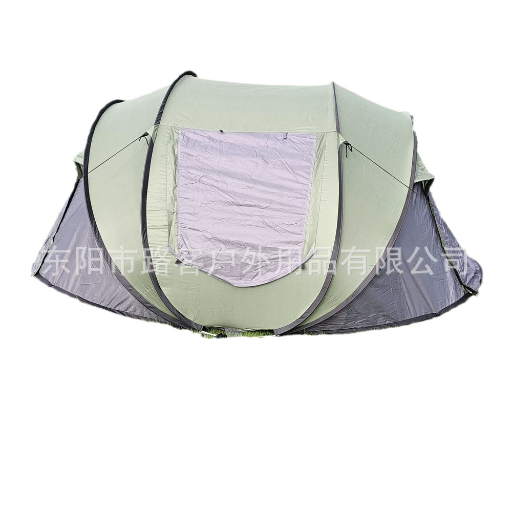 Acampar al aire libre tienda de lanzamiento de mano sin construcción tienda de apertura rápida tienda de viaje automática tienda de campaña impermeable tienda de barco transfronteriza al por mayor