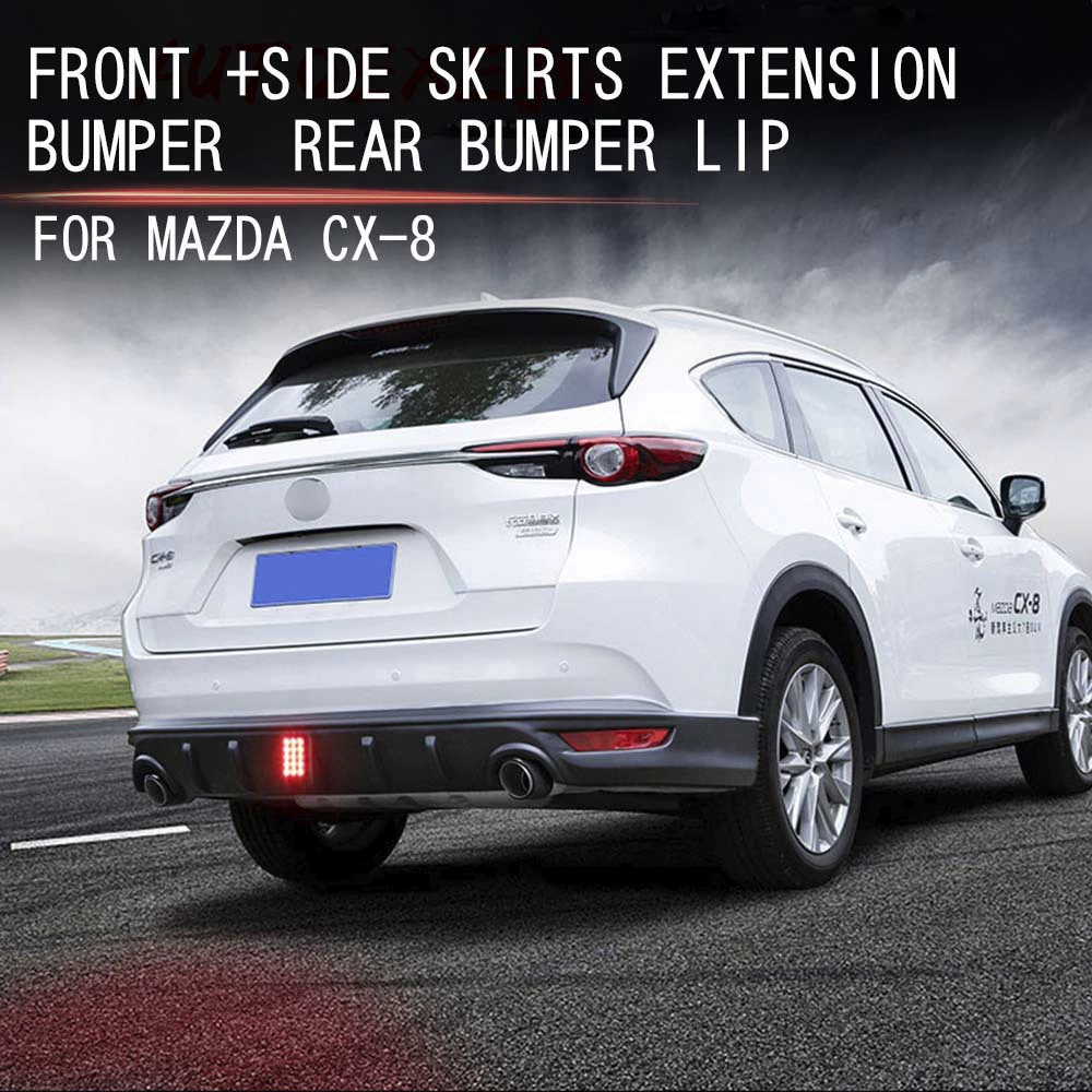 Подходит для Mazda CX-8 передний объемный задний объемный передний губа задний спойлер модификация внешних аксессуаров