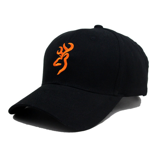 亚马逊热销新款勃朗宁帽子BROWNING刺绣棒球帽男女户外休闲鸭舌帽