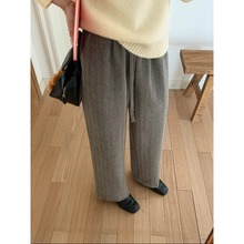 3th Morning 中古松弛感 雪尼尔灯芯绒抽绳宽松休闲裤ZY3574