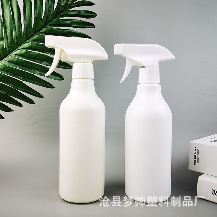 现货手扣式喷雾瓶 油污净塑料瓶 清洁剂喷雾瓶500ml油烟净喷瓶