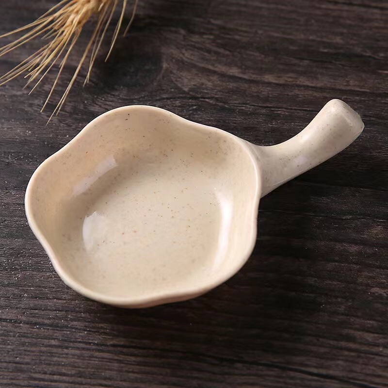 小麦わら調味料皿創意小皿ミニ調味料皿酢皿ソース皿小皿転倒防止プラスチック皿|undefined
