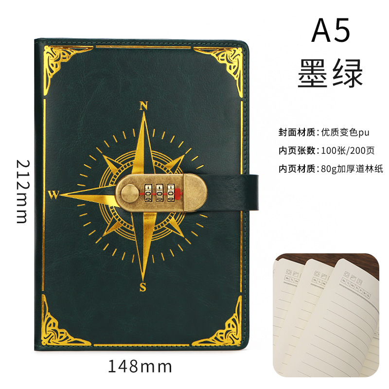 나침반-다크 그린 [100 페이지 200]