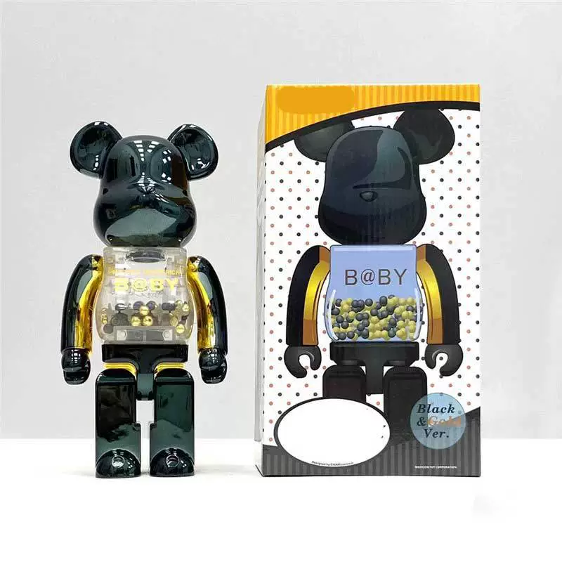 Bearbrick 400% Violent Xiong Fan Gogh — фигура «Подсолнух», кролик, звезда, луна, поверхностный трендовый дизайн