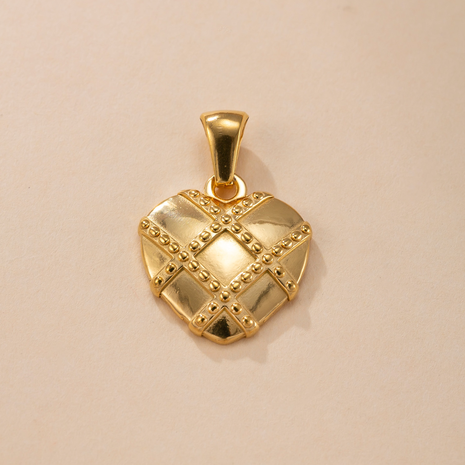 Colgante único Joyas de fundición de acero inoxidable transfronterizas Amor collar de diamantes con incrustaciones de micro temperamento accesorios de joyería de bricolaje de lujo ligero