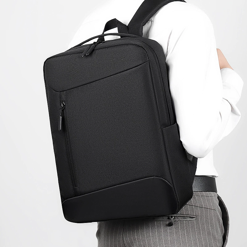 Men's fashionable backpack, waterproof capacious laptop, business version, high-quality style, custom-made, Birthday gift