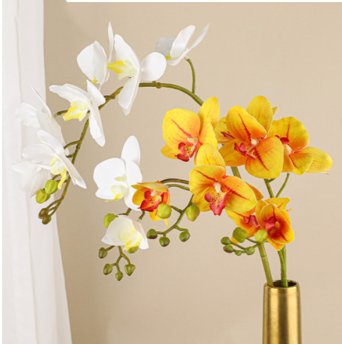 High-quality 3D2 fork Phalaenopsis simulated flower feel…