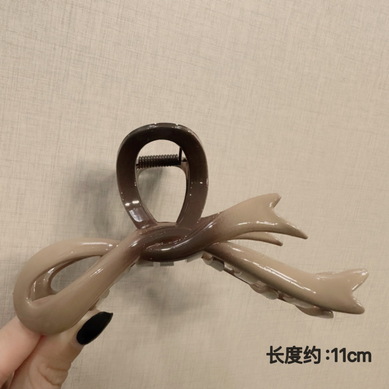 高级感精致大号抓夹夏季后脑勺盘发鲨鱼夹女生发量多头发发饰装饰|undefined