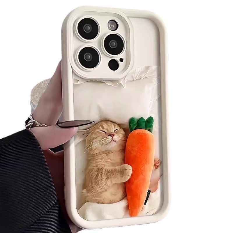 大根抱猫適用めい15携帯ケースCIVIかわいいシンプル赤米K80金刚砂小衆NOTE14|undefined