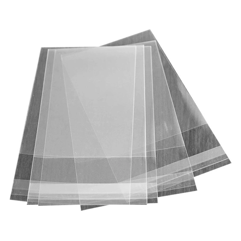OPP самоклеящаяся сумка, оптовая продажа, прозрачная упаковка, пластиковая упаковочная сумка, самоклеящаяся сумка с застежкой-молнией с плоским ртом, одежда, opp