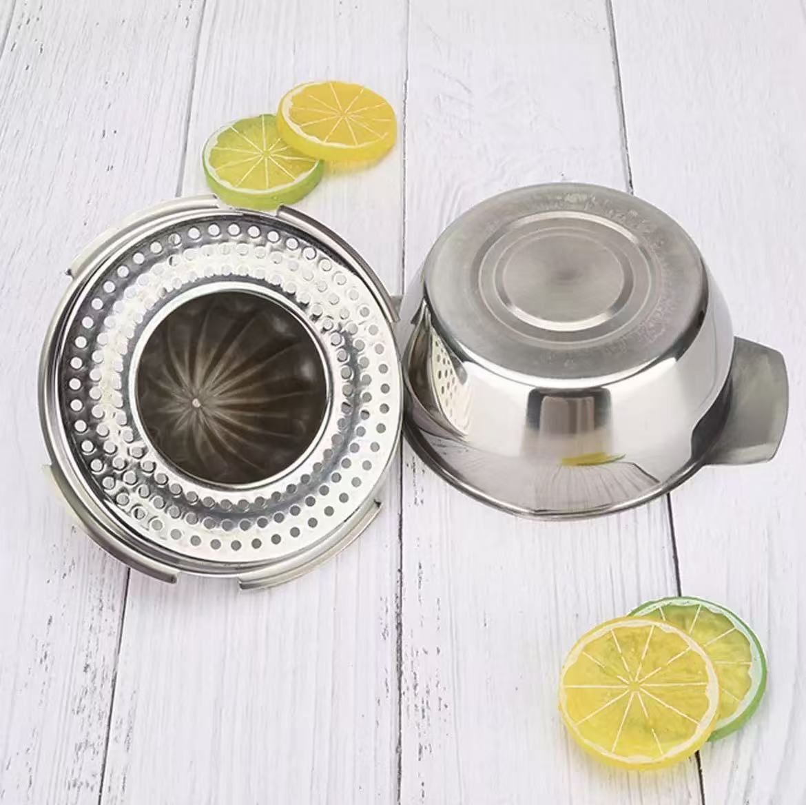 304 acero inoxidable jugo de naranja mano fruta naranja jugo de naranja portátil jugo mini jugo