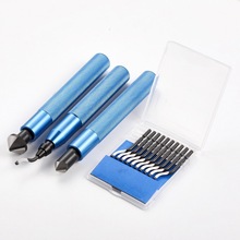 新品铝柄BC2011修边刀 铝柄修边器 快夹式刮刀柄全金属加粗加长