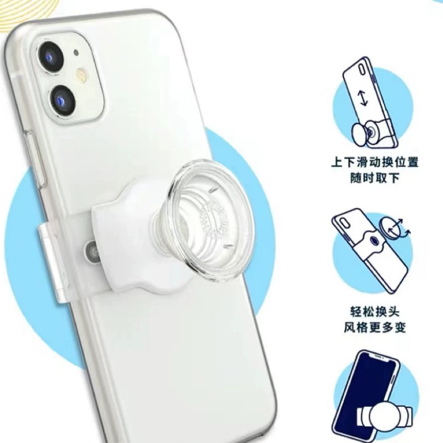 Телескопический стержень кронштейн подушки безопасности горизонтальный и вертикальный Задний зажим, применимый ко многим универсальным мобильным телефонам, может использовать съемный пузырь