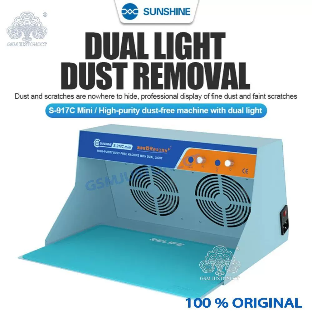 Xinxun ремонт пленки для мобильного телефона беспыльный Рабочий стол очистка экрана фильтр для удаления пыли небольшая настольная консоль