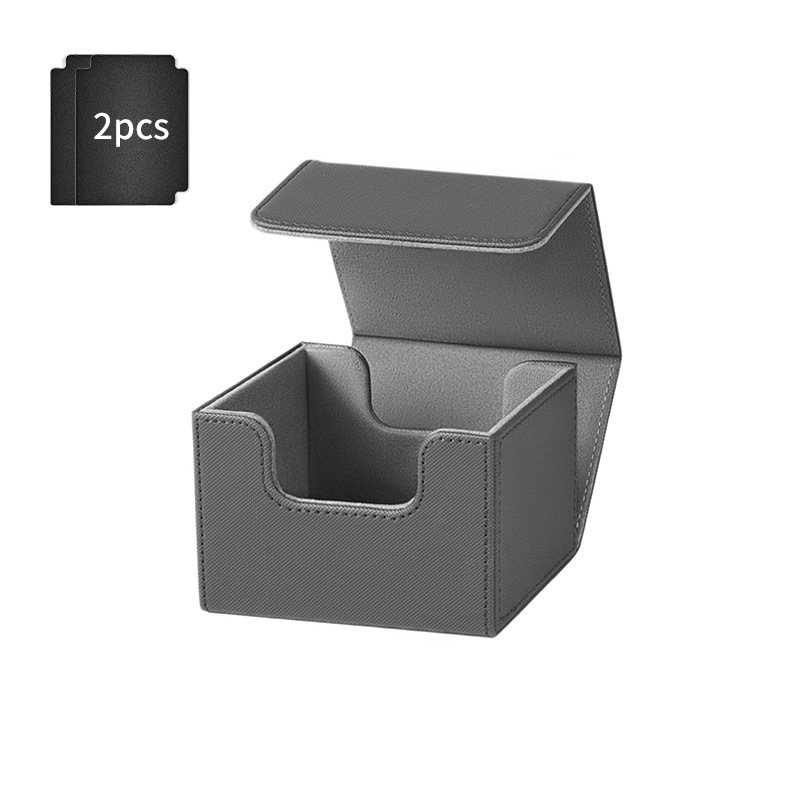 측면 삽입 상자 100+ 회색(검은색 스페이서 2개와 함께 제공)