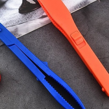 Dispositivo di controllo in plastica con pinza per pesci, accessori per la pesca_voghion.com