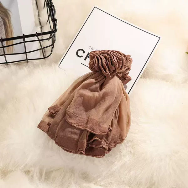 Crystal socks [Coffee color]